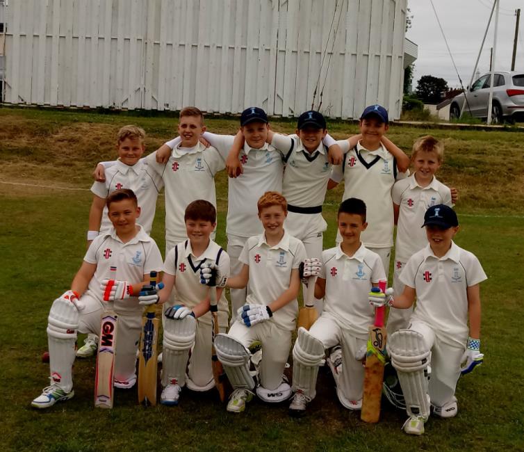 The county U12s team in North Wales